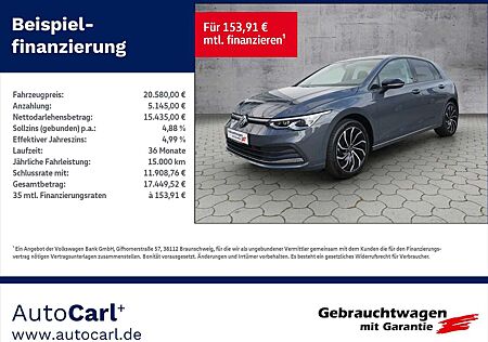 VW Golf Volkswagen VIII Active 1.5eTSI DSG/NAV/3ZK/LED+/SHZ/Carplay