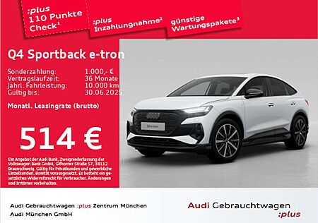 Audi Q4 e-tron Q4 Sportback 45 qu. S line Pano/AHK/HuD/Virtual+