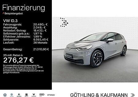 VW ID.3 Volkswagen Pro Performance Tech *NAVI*PANO*KAM*Wärempu