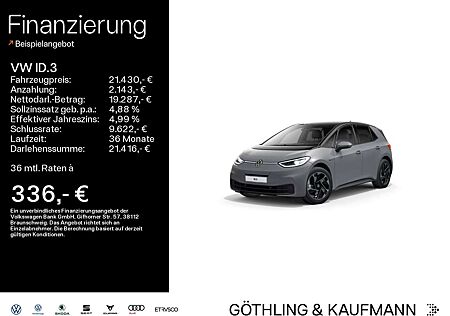 VW ID.3 Volkswagen Pro Performance Tech 150kW*NAVI*PANO*KAM*Wä