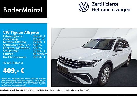 VW Tiguan Allspace Volkswagen 1.5 TSI DSG Life AHK 7-Sitz Navi