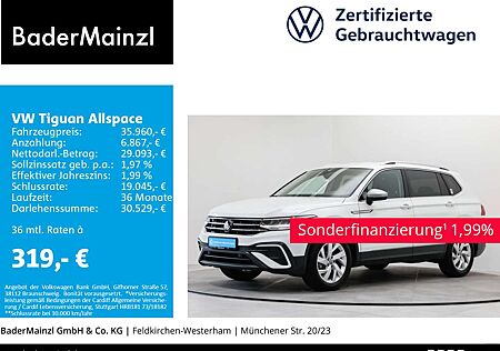 VW Tiguan Allspace Volkswagen 1.5 TSI DSG Life AHK 7-Sitz Navi