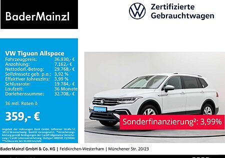 VW Tiguan Allspace Volkswagen 1.5 TSI DSG Life AHK 7-Sitz Navi