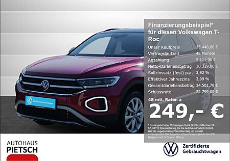 VW T-Roc Volkswagen 1.5 TSI DSG Style AHK ACC Pano Navi