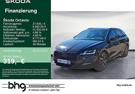 Skoda Octavia Combi 2.0 TDI DSG 4x4 Sportline
