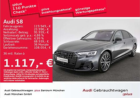 Audi S8 TFSI tiptr. Pano/B&O/AHK/HuD/HD-Matrix/Virtua