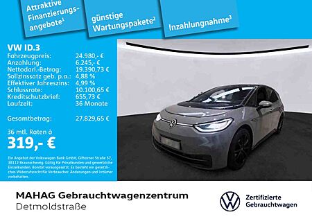 VW ID.3 Volkswagen Pro S 4 -Sitzer CCS Navi LED Kamera Alu19A