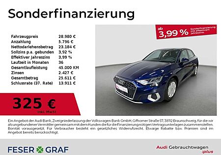 Audi A3 Advanced 35 TFSI SHZ APP GRA PDC