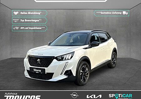 Peugeot 2008 GT PureTech AHK Allwetterreifen Leder Navi Schiebe
