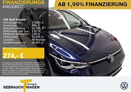 VW Golf Variant Volkswagen 2.0 TDI DSG MOVE LM17 PANO NAVI KAM