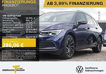 VW Golf Variant Volkswagen 2.0 TDI DSG MOVE LM17 PANO NAVI KAM