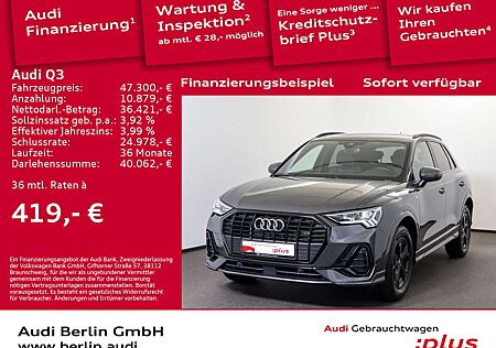 Audi Q3 S line 35 TFSI S tr. AHK LED NAVI PDC VIRTUAL