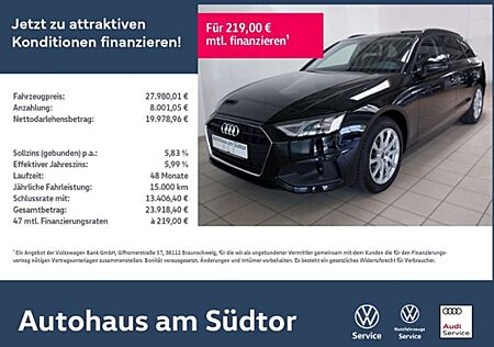 Audi A4 35 Avant 2.0 electric TFSI | LED PDC GRA Navi
