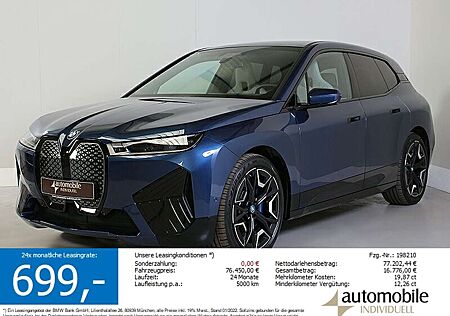 BMW iX xDr 50 Sportpaket AHK Laser ACC 2Achs Luftfed