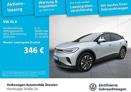 VW ID.4 gebraucht kaufen VW ID.4 Volkswagen Pure IQ.LIGHT KAM FSHZG KEYLESS WÄRMEPUMPE