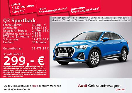 Audi Q3 45 TFSI e S tronic S line ACC/Navi+