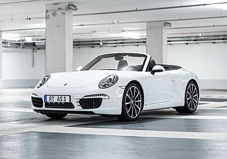 Porsche 991 911 Carrera S Cabrio deutsch|weiß|braun|SAGA