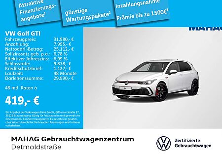 VW Golf GTI Volkswagen Golf VIII GTI 2.0 TSI LED+Navi ParkPilot AppConn