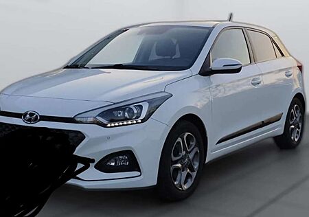 Hyundai i20 blue 1.0 T-GDI Style