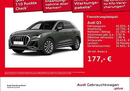 Audi Q3 35 TFSI S line S tronic Nav AHK Sound CarPlay