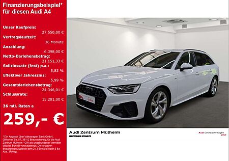 Audi A4 Avant 35 TDI S line Navi LED virtual
