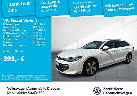 VW Passat Variant Volkswagen 1.5 TSI DSG AHZV Navi LED Kamera