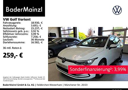 VW Golf Variant Volkswagen 1.5 TSI Navi Vitual LED PDC Kamera