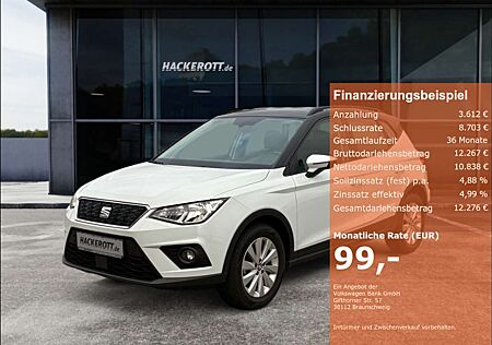 Seat Arona Style 1.0 TSI PDC Navi MirrorLink Klimaa.