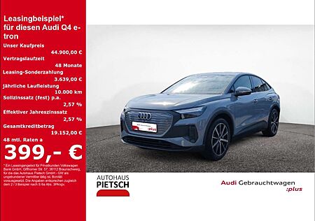 Audi Q4 e-tron Sportback 45 77 kW LED AHK Sportsitze