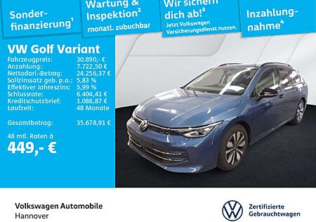VW Golf Variant gebraucht kaufen VW Golf Variant Volkswagen Golf VIII Variant 2.0 TDI DSG Goal Navi AHK Kame