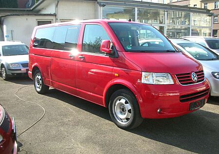 VW T5 Caravelle Volkswagen TDI 2.5 lang *9-Sitzer *2x Klimatronic