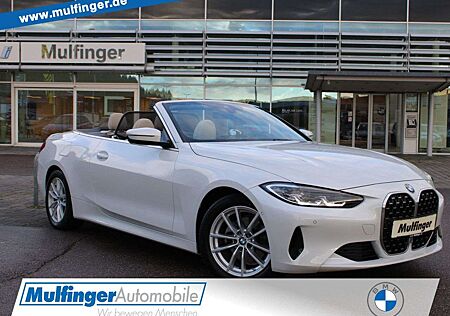 BMW 420 d Cabrio Leder LiveProf LED Sportsitze DAB+ PDC