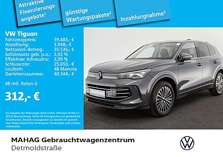 VW Tiguan Volkswagen 2.0 TDI ELEGANCE NEWMODEL Navi LED AHK DS