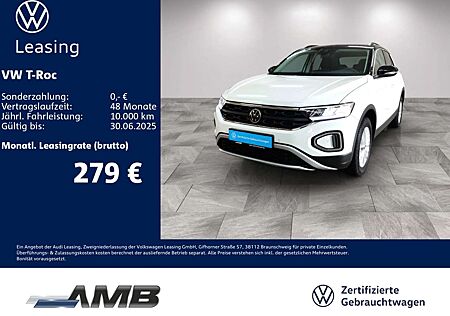 VW T-Roc Volkswagen Life 2.0 TDI AHK/LED/Nav/Standhzg/02.29Gar
