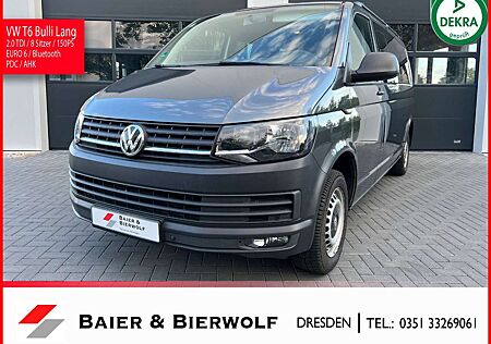 VW T6 Transporter Volkswagen Kombi Lang 150PS Klima 8 Sitzer