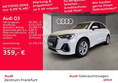 Audi Q3 45 TFSI e S tronic S line Navi Tempomat DAB V