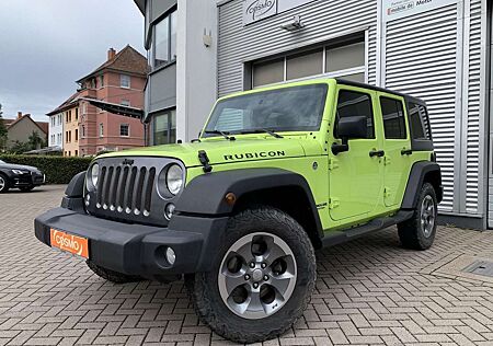 Jeep Wrangler Rubicon UNFALLFREI+Scheckheft+Nav+LEDER