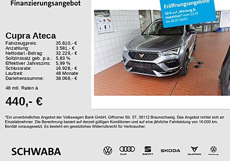 Cupra Ateca 2.0TSI DSG 4D *ACC*AHK*PANO*BEATS*19