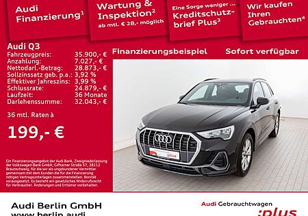 Audi Q3 S line 35 TDI S tr. RFK NAVI LED VIRTUAL