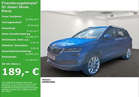 Skoda Karoq 1.5TSI DSG LED NAV SHZ ACC Style