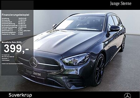 Mercedes-Benz E 220 T d , BURM AMG NIGHT DISTR PANO SPUR AHK