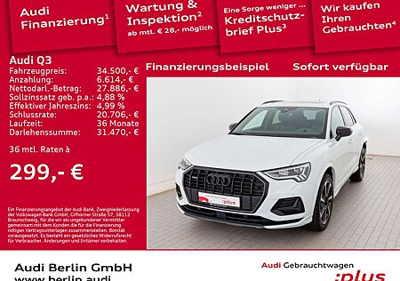 Audi Q3 advanced 40 TFSI qu. S tr. LED RFK PDC NAVI