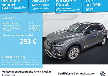 VW T-Roc Volkswagen 1.5 TSI Style DSG Navi AHK LED uvm