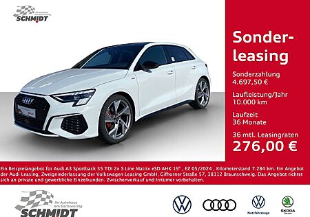 Audi A3 Sportback 35 TDI 2x S Line Matrix eSD AHK 19"