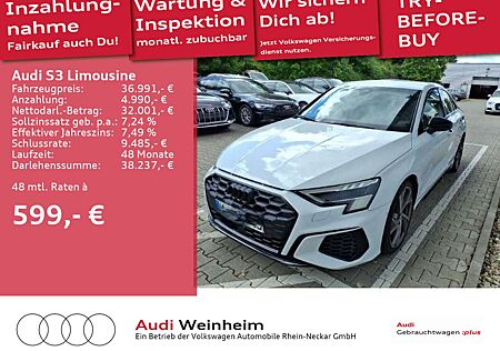 Audi S3 2.0 TFSI Matrix-LED Black-Paket Kam