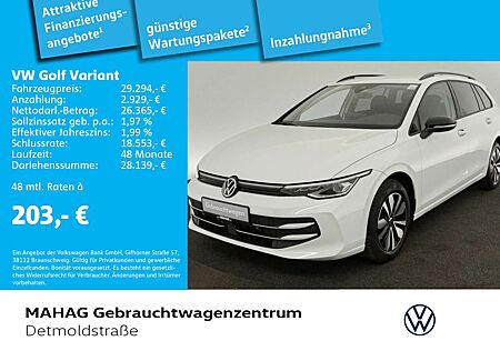 VW Golf Variant Volkswagen Golf VIII Variant 1.5 TSI GOAL AHK Navi LEDPlus