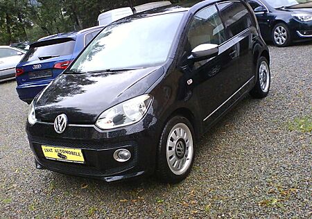 VW Up Volkswagen ! black ! NAVI/ KLIMA/ TEIL LEDER/ GUTER ZUSTAND!