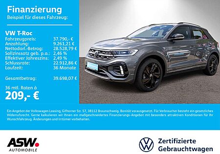 VW T-Roc Volkswagen R-Line 4M 2.0 TDI DSG LED Navi Stdhzg AHK