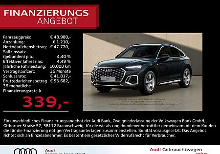 Audi Q5 Sportback 40 TDI qu S line MATRIX Pano AHK