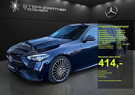 Mercedes-Benz C 300 T 4M AMG Night PANO 360°Kamera Sthz Memory